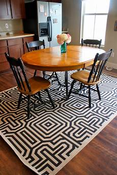 Rug Kitchen Table Size by 30 Rugs That Showcase Their Power The Dining Table Rug Kitchen Table Size