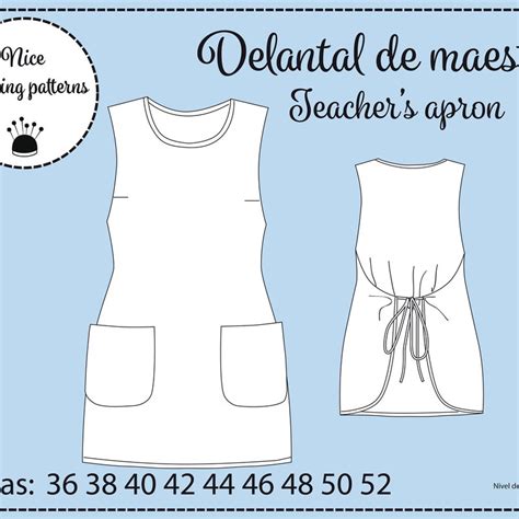 Image result for Smock Apron Pattern