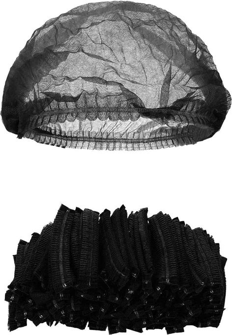 Disposable Mob Cap 21 Inches. Pack of 100 Polypropylene Black ...