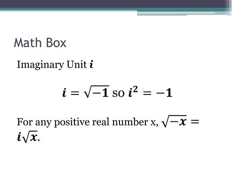 Complex Numbers Introduction Level 1 的图像结果