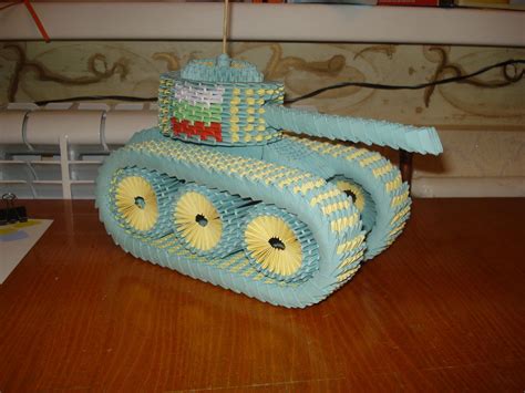 Image result for Origami Tank Tutorial