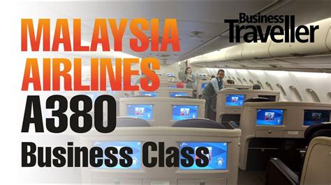 Malaysia Airlines A380 Business Class 的图像结果