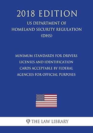 Buy Minimum Standards for Drivers Licenses and Identification Cards ...