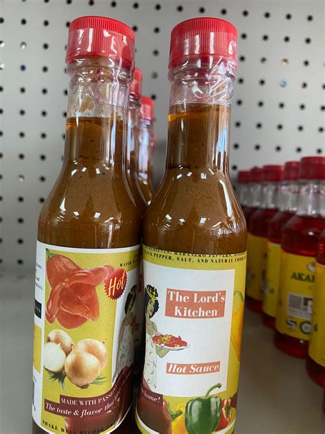 The Lord’s Kitchen Hot Sauce – roseafricanmarket
