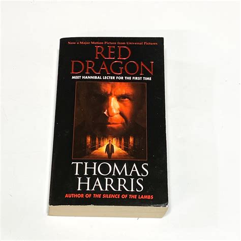 Red Dragon Thomas Harris Horror Paperback Fiction Novel - Etsy