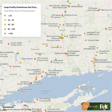 Greenhouse Gas Emissions in Connecticut