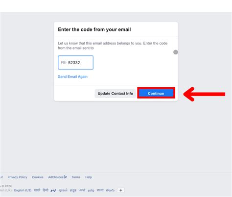 Image result for Facebook Sign Up Code