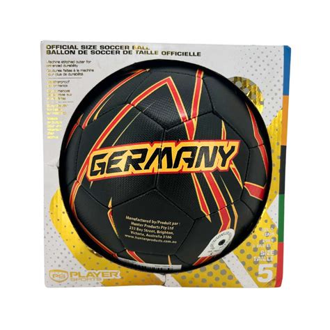 Player Sports Official Size Soccer Ball: Germany / Size 5 – CanadaWide ...