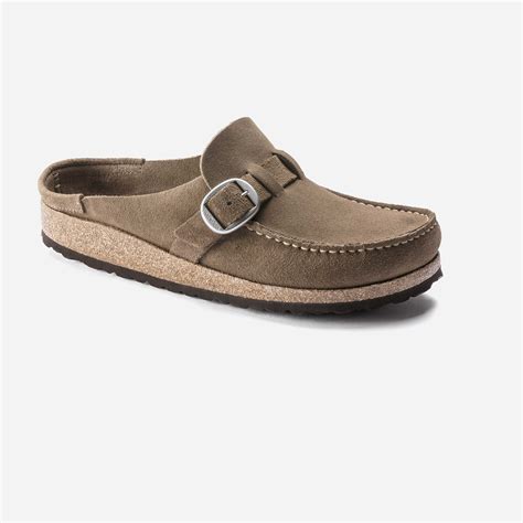 Birkenstock Buckley Suede Leather Brown Brown/Gray Taupe – The ...