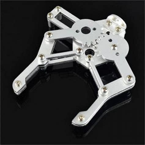 (Robotic Arm) Metallic Mechanical robotic Gripper/clamp Servo Motor and ...