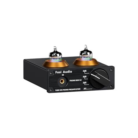 Buy Fosi Audio Box X2 Phono Preamp, Mini Stereo Audio Hi-Fi ...