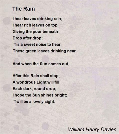 write a creative poem on RAIN [cloud,rain drop,rain sound,lightning ...