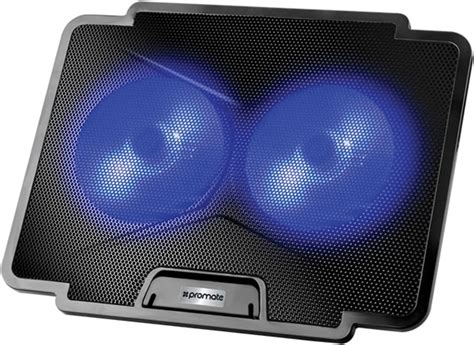 Promate AirBase-1 Gaming Laptop Cooling Pad with Silent Fan Technology ...
