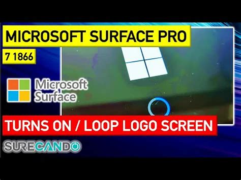 Image result for Surface Pro Logo Boot Loop Fix
