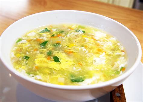Vegetable Egg Drop Soup Recipe - CiCi Li, Asian Home Cooking