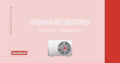 Goodman Hvac Warranty Registration | Gas Furnace
