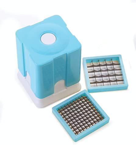 Ganesh Plastic Chopper Vegetable and Fruit Cutter, Red : Amazon.in ...