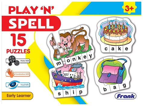 Buy Frank Play ‚Äö√Ñ√≤n' Spell Puzzle ‚Äö√Ñ√¨ 15 Self-Correcting ...