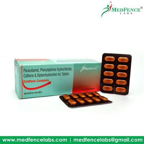 COLDFENS-COMPLETE Tablets MEDFENCE LABS