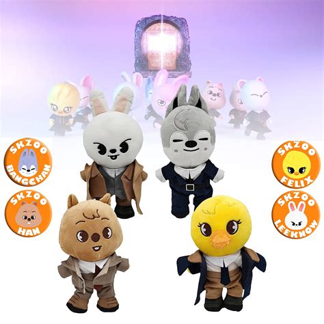 Buy Stray Kids Skzoo Plush Toy,Cute Skz Plushies with New Same ...