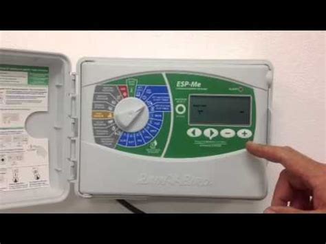 How to Program Rain Bird Sprinkler Timer 的图像结果