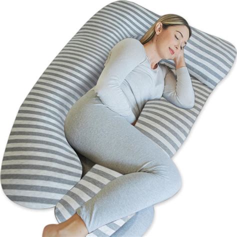 Amazon.com: Pharmedoc Pregnancy Pillows, U-Shape Full Body Pillow ...