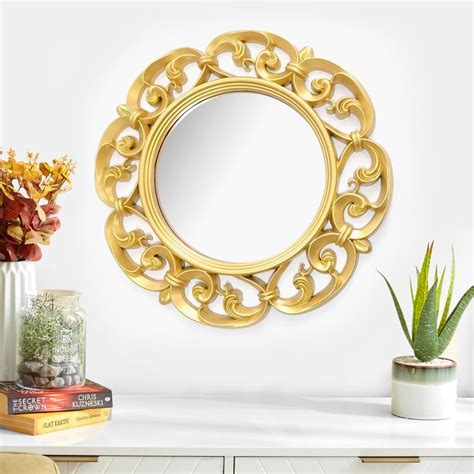 Buy Corsica Swirl Round Wall Mirror from Corsica by Home Centre at just ...