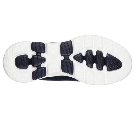 Skechers Navy/Gold Go Walk 5 Wild Womens Walking Shoes - Style ID ...