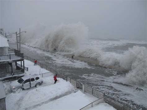 Winthrop Shore Drive Blizzard 2013 High Tide | Beach vacation rentals ...