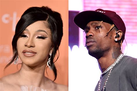Cardi B Uses Travis Scott As An Example To Inspire Young Rappers