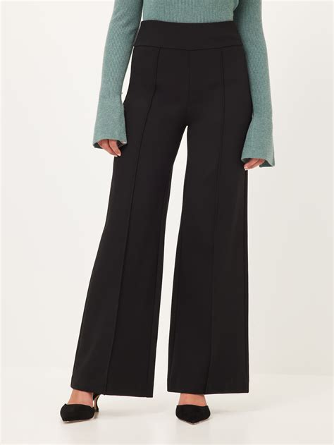 Petite Bowie Wide Leg Ponte Pant