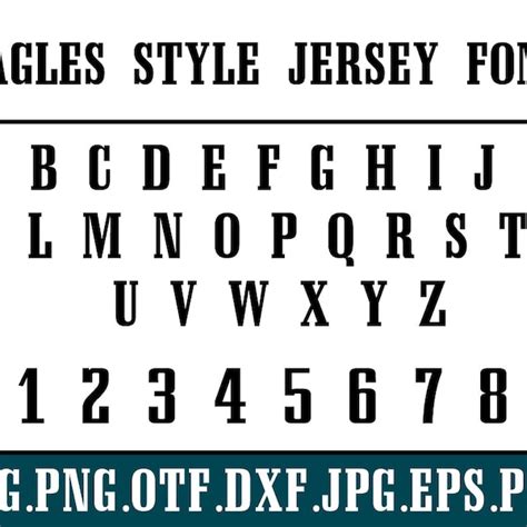Philadelphia Eagles Font - Etsy