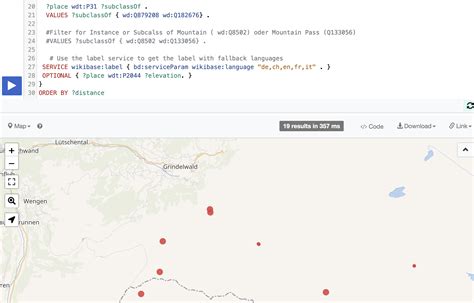 Wikidata SPARQL 的图像结果