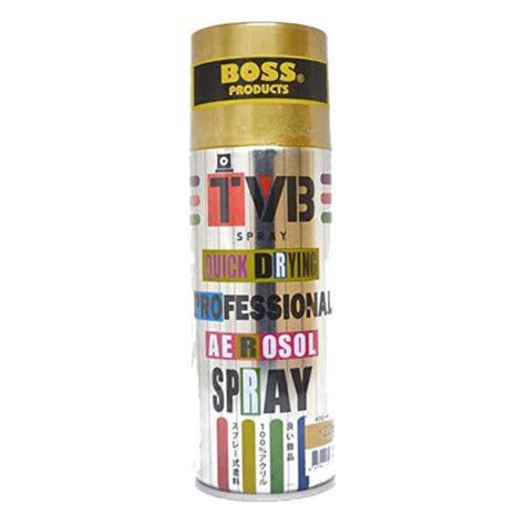 TVB Acrylic Aerosol Spray 400ml Gold – Stationerie