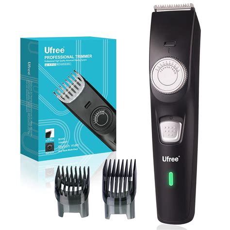 Ufree Beard Trimmer for Men Professional, Waterproof Adjustable ...