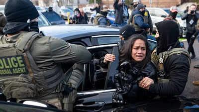 Watch: ICE agents smash window, drag ‘disabled’ woman from car in ...