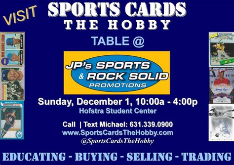 Card Show: Visit Michael at the Sports Cards The Hobby Table at Hofstra ...