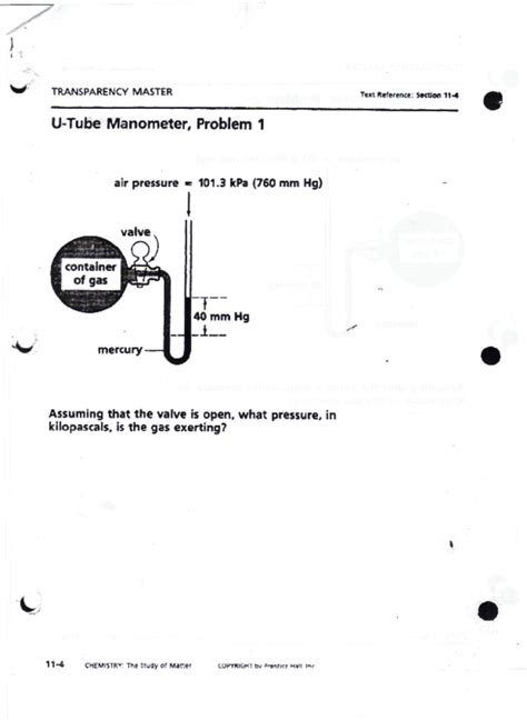 Image result for U Tube Manometer Example Problems5g PDF
