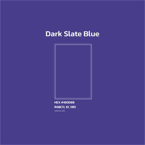 About Dark Slate Blue - Color codes | Matching colors and paints ...