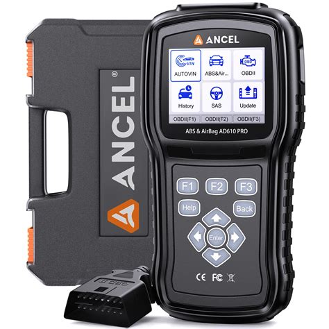 Snapklik.com : ANCEL AD610 Pro OBD2 Scanner - ABS SRS Code Reader ...
