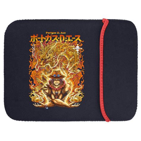 Printed Neoprene Reversible Laptop & Tablet Sleeve - Anime Legendary ...