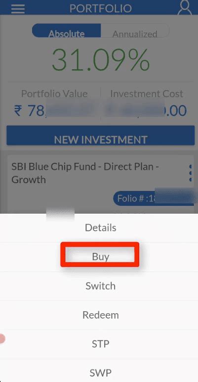 How to start SIP in SBI mutual fund online in existing portfolio?