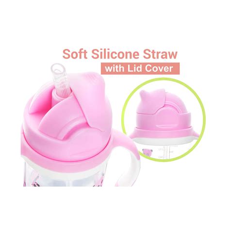 R for Rabbit Bubble Spill Free Baby Sipper from 9+ Months 300ml (Pink ...