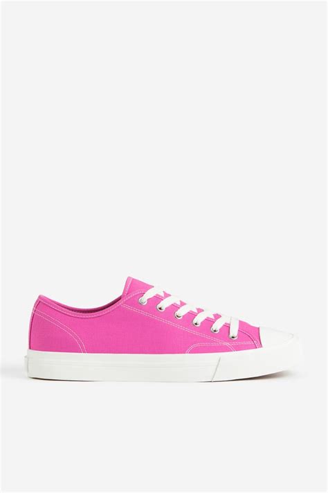 Canvas trainers - Cerise - Men | H&M IN