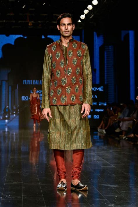 Dry Heena Green Printed Kurta With Bandi and Churidar – Punit Balana