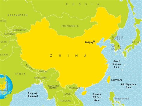 Countries Surrounding China