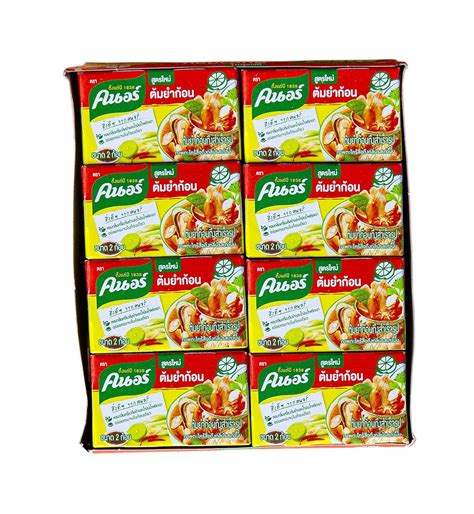 Buy Knorr Tom Yum Seasoning Bouillon Cubes 24g, (Pack of 24) Online at ...