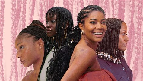 2 Goddess Braids Natural Hair