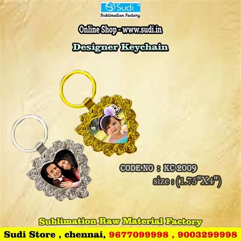 Sublimation Key Chain - Sublimation Metal Diamonds Keychain ...