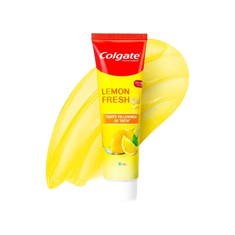 Image result for Colgate Lemon Fresh Gel Toothpaste